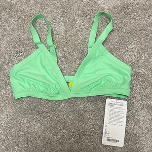 Lululemon swim top in the color dragonfly